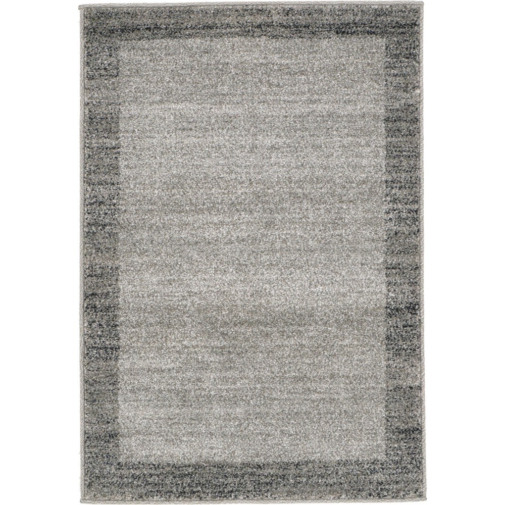 Rug Unique Loom Del Mar Light Gray Rectangular 2' 2 x 3' 0 Rug Unique Loom Del Mar Light Gray Rectangular 2' 2 x 3' 0