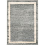 Rug Unique Loom Del Mar Gray Rectangular 2' 2 x 3' 0