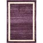 Rug Unique Loom Del Mar Violet Rectangular 2' 2 x 3' 0