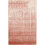 Rug Unique Loom Del Mar Red Rectangular 3' 3 x 5' 3