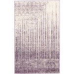 Rug Unique Loom Del Mar Purple Rectangular 3' 3 x 5' 3