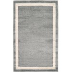 Rug Unique Loom Del Mar Gray Rectangular 3' 3 x 5' 3