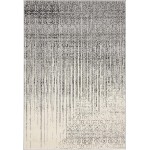 Rug Unique Loom Del Mar Gray Rectangular 4' 0 x 6' 0