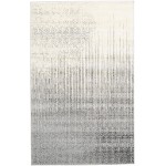 Rug Unique Loom Del Mar Gray Rectangular 5' 0 x 8' 0