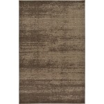 Rug Unique Loom Del Mar Brown Rectangular 5' 0 x 8' 0