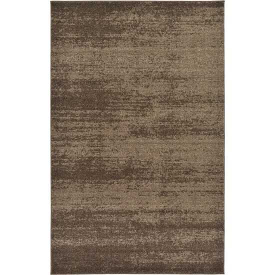 Rug Unique Loom Del Mar Brown Rectangular 5' 0 x 8' 0