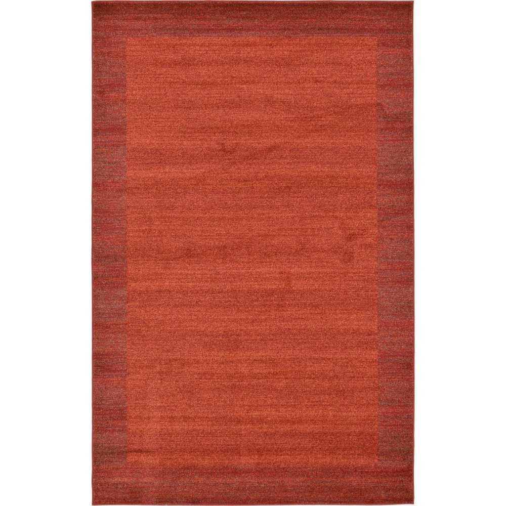 Rug Unique Loom Del Mar Terracotta Rectangular 5' 0 x 8' 0 Rug Unique Loom Del Mar Terracotta Rectangular 5' 0 x 8' 0