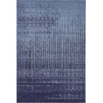 Rug Unique Loom Del Mar Blue Rectangular 6' 0 x 9' 0