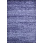 Rug Unique Loom Del Mar Navy Blue Rectangular 6' 0 x 9' 0