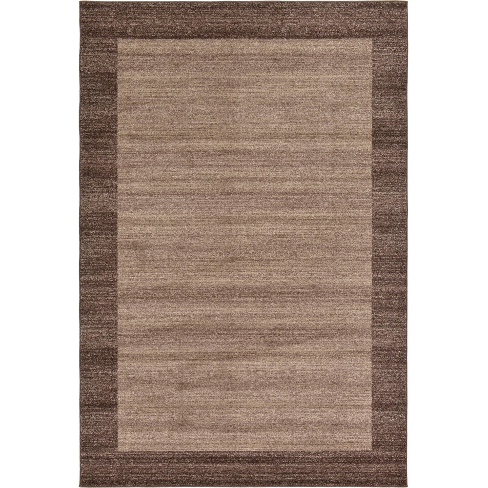 Rug Unique Loom Del Mar Light Brown Rectangular 6' 0 x 9' 0 Rug Unique Loom Del Mar Light Brown Rectangular 6' 0 x 9' 0
