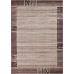 Rug Unique Loom Del Mar Light Brown Rectangular 7' 0 x 10' 0