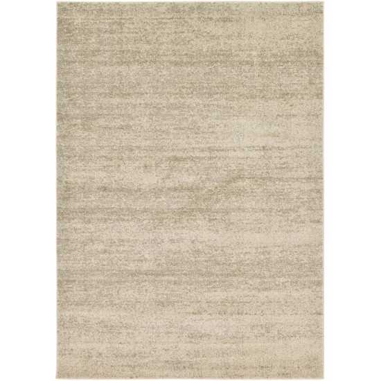 Rug Unique Loom Del Mar Beige Rectangular 7' 0 x 10' 0