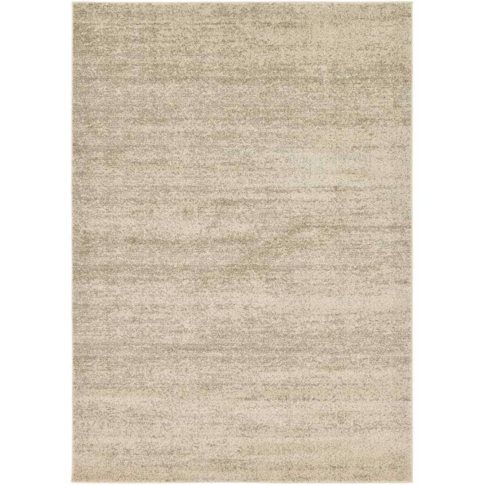 Rug Unique Loom Del Mar Beige Rectangular 7' 0 x 10' 0