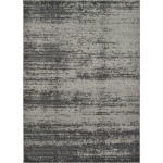 Rug Unique Loom Del Mar Dark Gray Rectangular 7' 0 x 10' 0