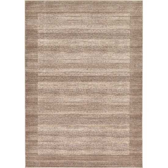 Rug Unique Loom Del Mar Beige Rectangular 7' 0 x 10' 0