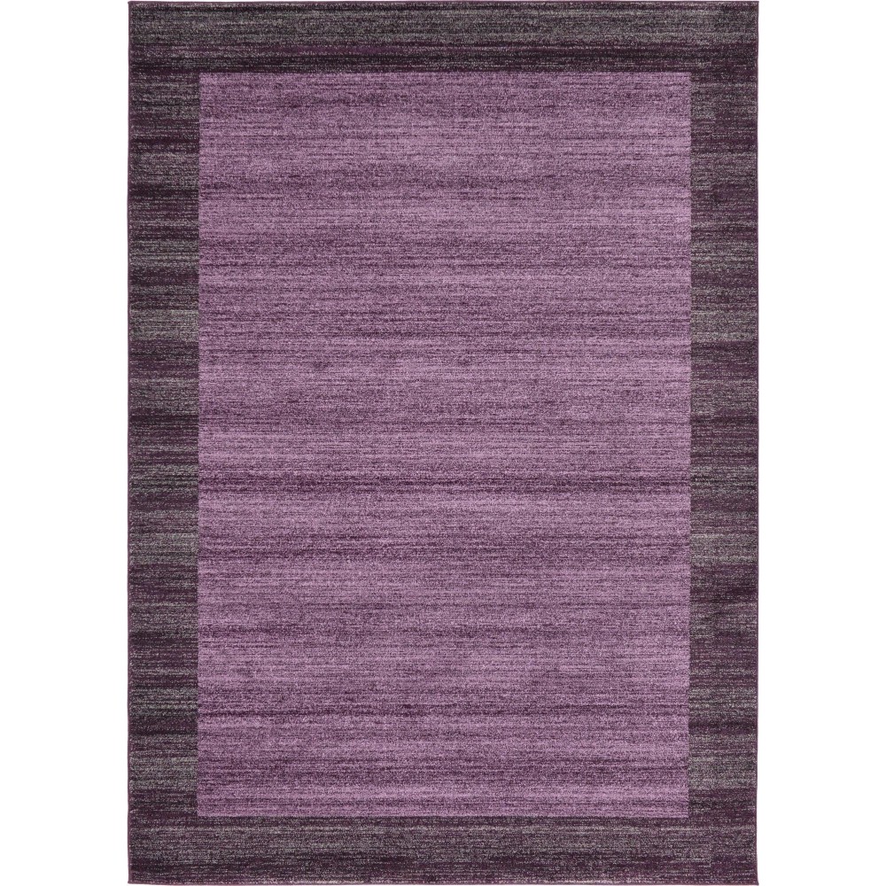 Rug Unique Loom Del Mar Violet Rectangular 7' 0 x 10' 0 Rug Unique Loom Del Mar Violet Rectangular 7' 0 x 10' 0