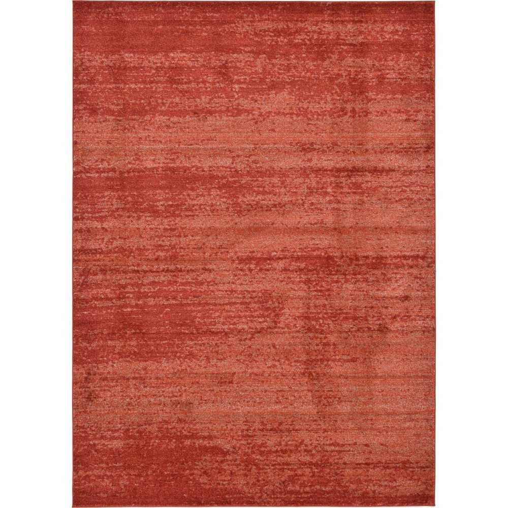 Rug Unique Loom Del Mar Terracotta Rectangular 8' 0 x 11' 0 Rug Unique Loom Del Mar Terracotta Rectangular 8' 0 x 11' 0