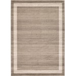 Rug Unique Loom Del Mar Light Brown Rectangular 8' 0 x 11' 0