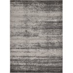 Rug Unique Loom Del Mar Dark Gray Rectangular 8' 0 x 11' 4