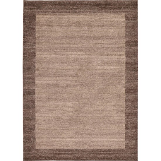 Rug Unique Loom Del Mar Light Brown Rectangular 8' 0 x 11' 4