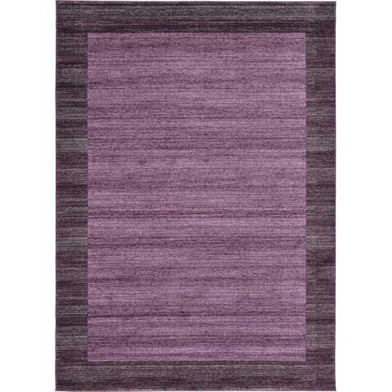 Rug Unique Loom Del Mar Violet Rectangular 8' 0 x 11' 4