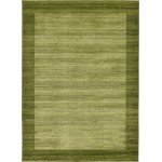 Rug Unique Loom Del Mar Light Green Rectangular 8' 0 x 11' 4