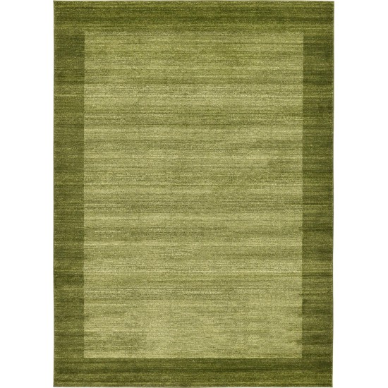 Rug Unique Loom Del Mar Light Green Rectangular 8' 0 x 11' 4