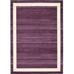 Rug Unique Loom Del Mar Violet Rectangular 8' 0 x 11' 4