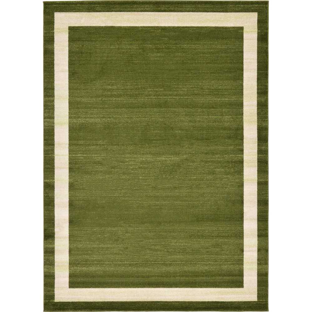 Rug Unique Loom Del Mar Green Rectangular 8' 0 x 11' 4 Rug Unique Loom Del Mar Green Rectangular 8' 0 x 11' 4