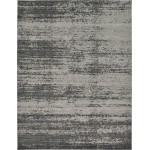 Rug Unique Loom Del Mar Dark Gray Rectangular 9' 0 x 12' 0