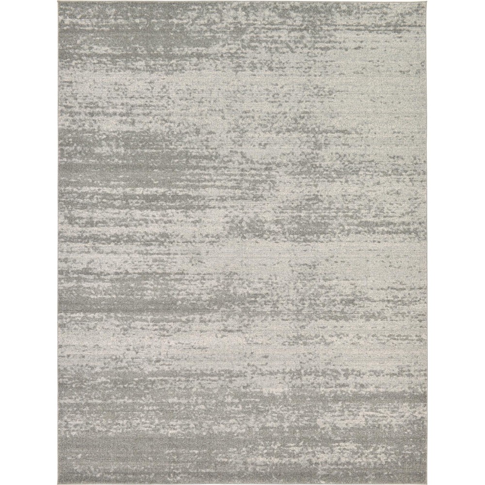 Rug Unique Loom Del Mar Gray Rectangular 9' 0 x 12' 0 Rug Unique Loom Del Mar Gray Rectangular 9' 0 x 12' 0