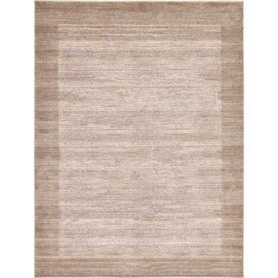 Rug Unique Loom Del Mar Beige Rectangular 9' 0 x 12' 0