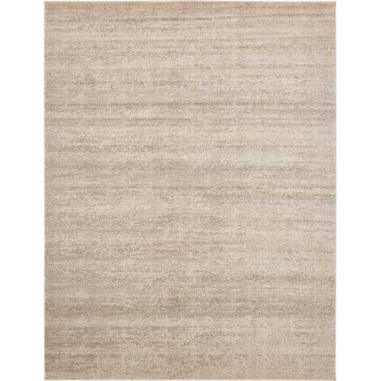 Rug Unique Loom Del Mar Beige Rectangular 10' 0 x 13' 0