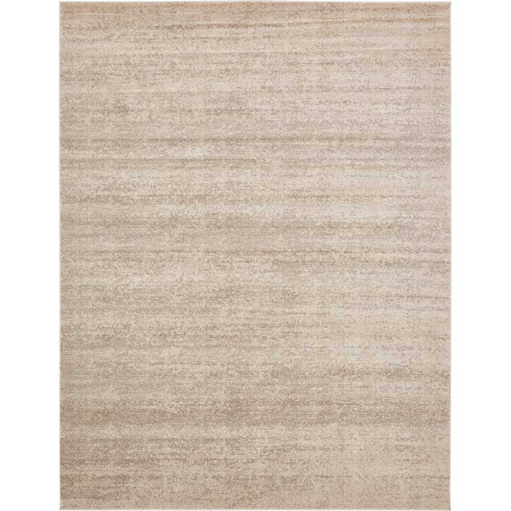 Rug Unique Loom Del Mar Beige Rectangular 10' 0 x 13' 0