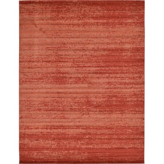 Rug Unique Loom Del Mar Terracotta Rectangular 10' 0 x 13' 0