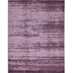 Rug Unique Loom Del Mar Violet Rectangular 10' 0 x 13' 0
