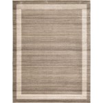 Rug Unique Loom Del Mar Light Brown Rectangular 10' 0 x 13' 0
