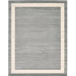 Rug Unique Loom Del Mar Gray Rectangular 10' 0 x 13' 0