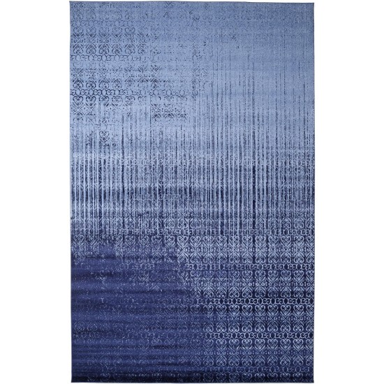 Rug Unique Loom Del Mar Blue Rectangular 10' 6 x 16' 5