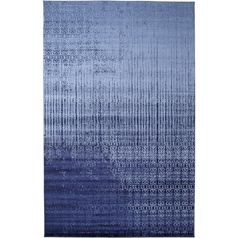 Rug Unique Loom Del Mar Blue Rectangular 10' 6 x 16' 5