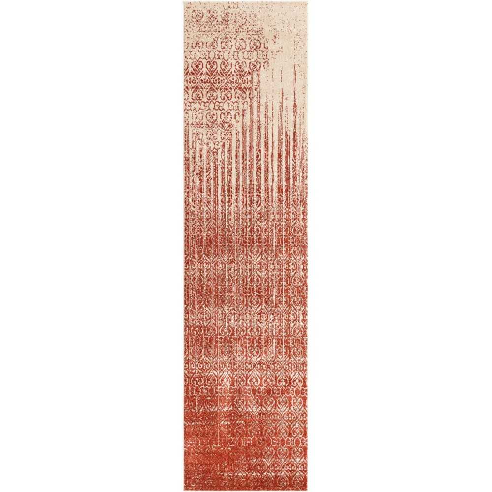 Rug Unique Loom Del Mar Red Runner 2' 7 x 10' 0 Rug Unique Loom Del Mar Red Runner 2' 7 x 10' 0