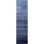 Rug Unique Loom Del Mar Blue Runner 2' 7 x 10' 0