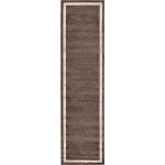 Rug Unique Loom Del Mar Brown Runner 2' 7 x 10' 0