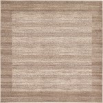 Rug Unique Loom Del Mar Beige Square 8' 0 x 8' 0