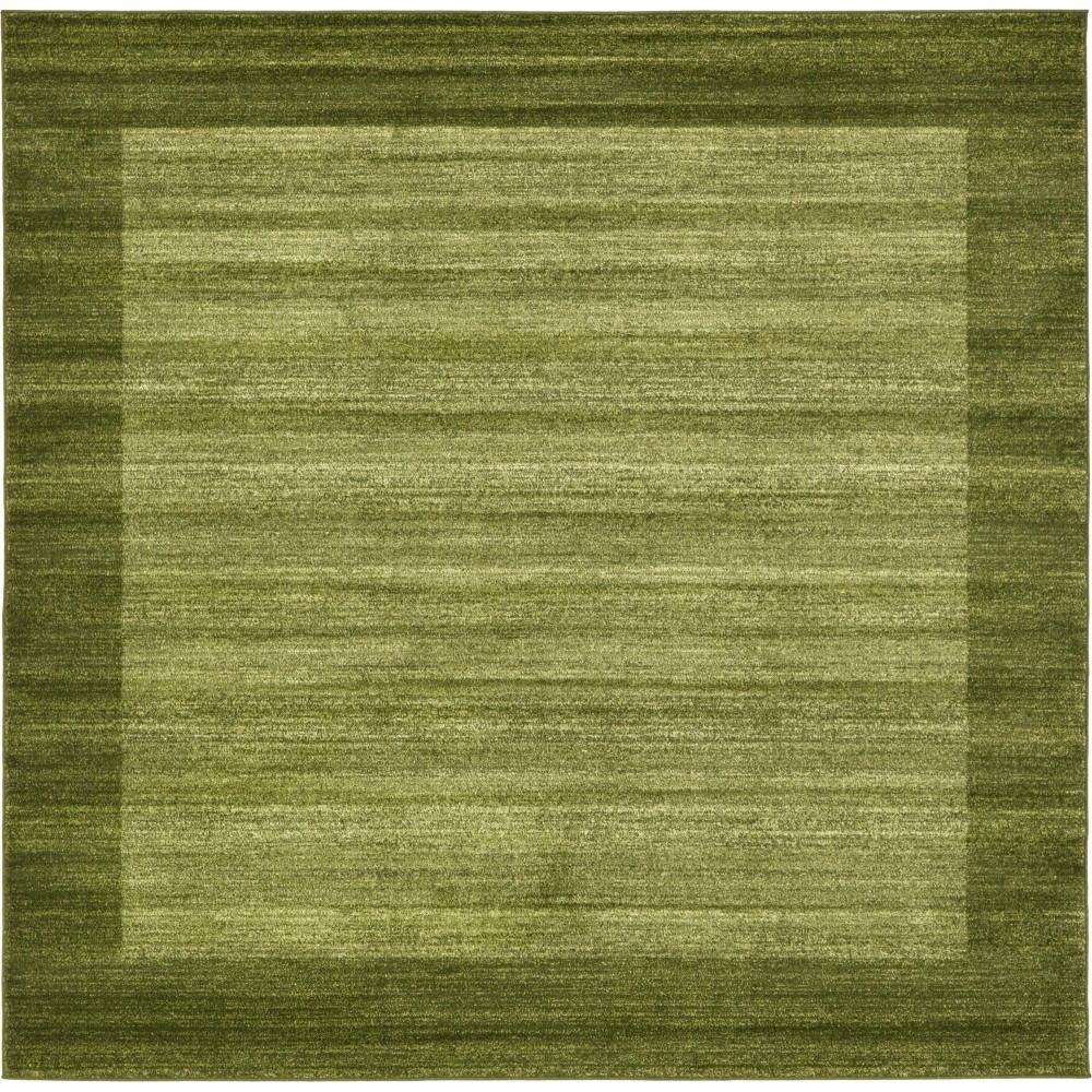 Rug Unique Loom Del Mar Light Green Square 8' 0 x 8' 0 Rug Unique Loom Del Mar Light Green Square 8' 0 x 8' 0