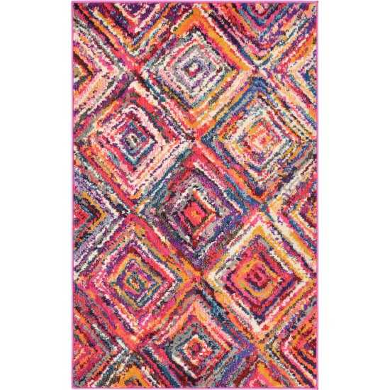 Rug Unique Loom Estrella Multi Rectangular 3' 3 x 5' 3