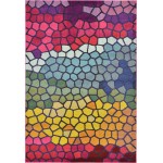 Rug Unique Loom Estrella Multi Rectangular 6' 0 x 9' 0