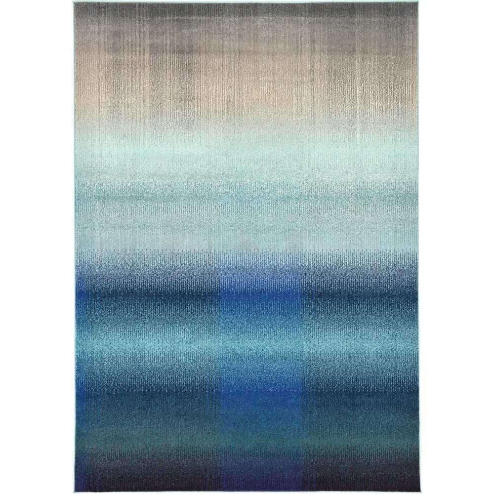 Rug Unique Loom Estrella Blue Rectangular 7' 0 x 10' 0 Rug Unique Loom Estrella Blue Rectangular 7' 0 x 10' 0