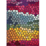 Rug Unique Loom Estrella Multi Rectangular 7' 0 x 10' 0