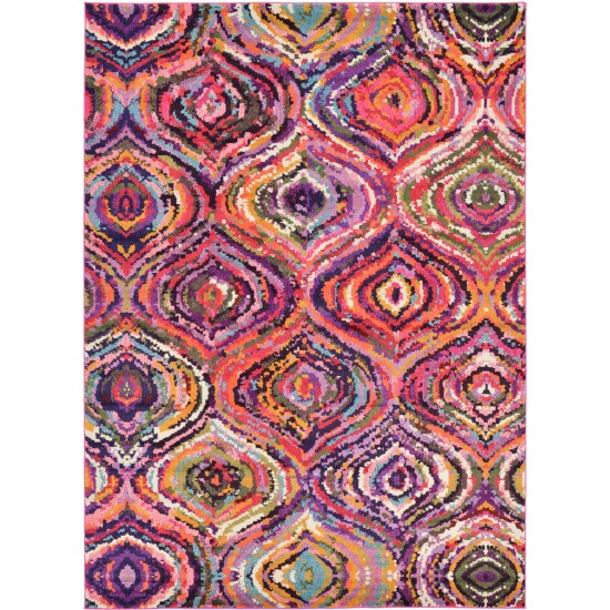 Rug Unique Loom Estrella Multi Rectangular 8' 0 x 11' 0